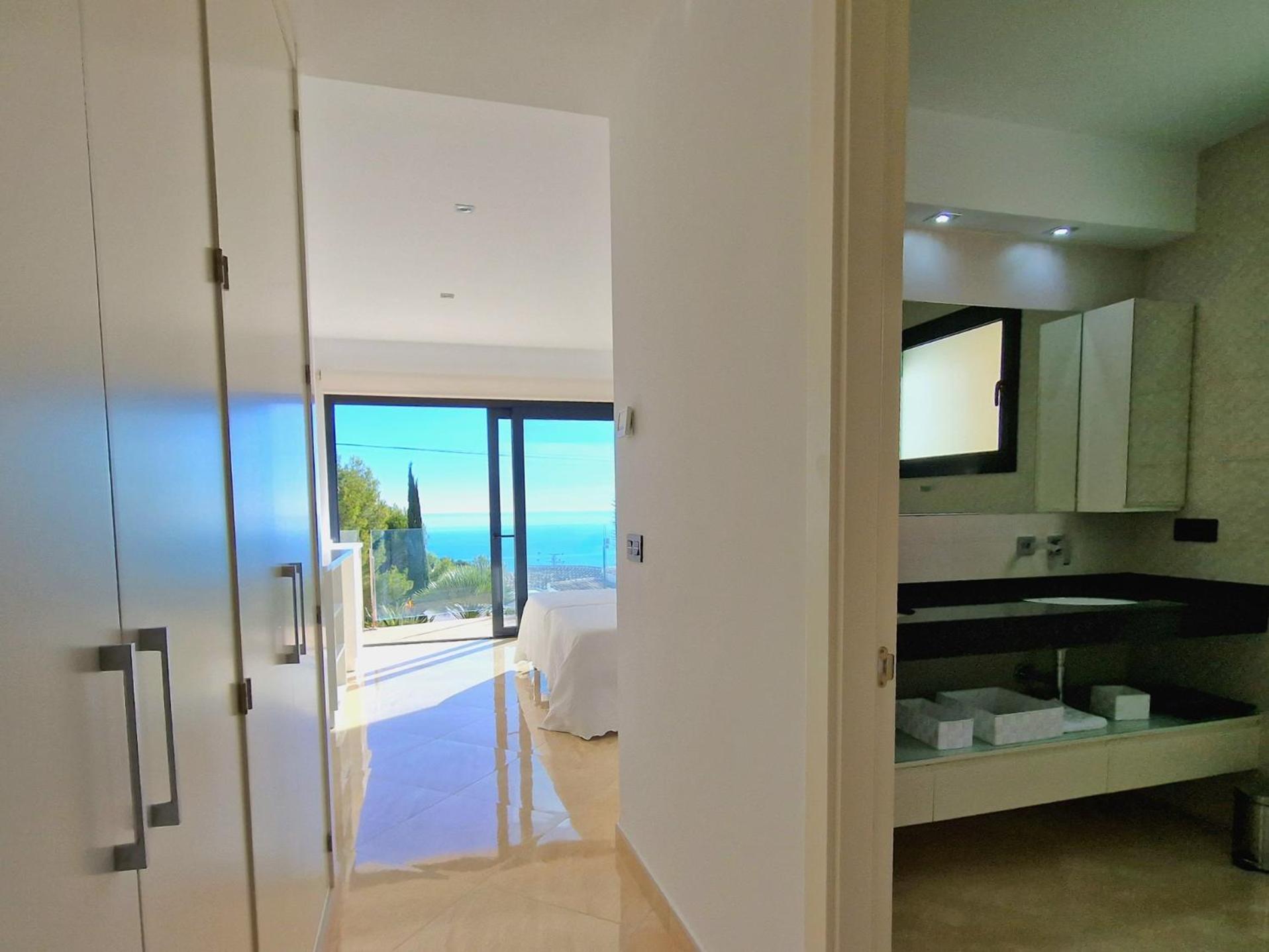 Villa Lujo Con Vistas Al Mar Villa Dulcinea By El Conserje, Cerca Del Puerto Y Sus Servicios 哈维亚 外观 照片