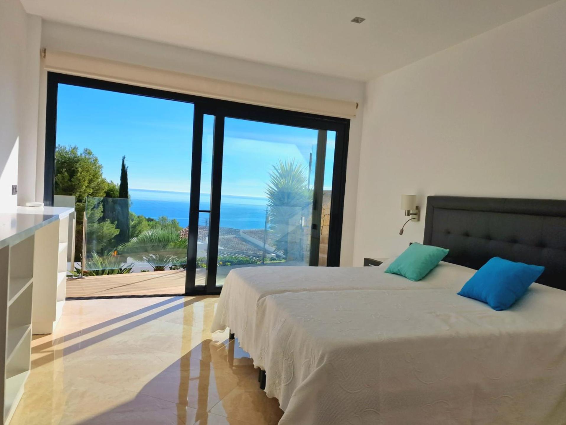 Villa Lujo Con Vistas Al Mar Villa Dulcinea By El Conserje, Cerca Del Puerto Y Sus Servicios 哈维亚 外观 照片