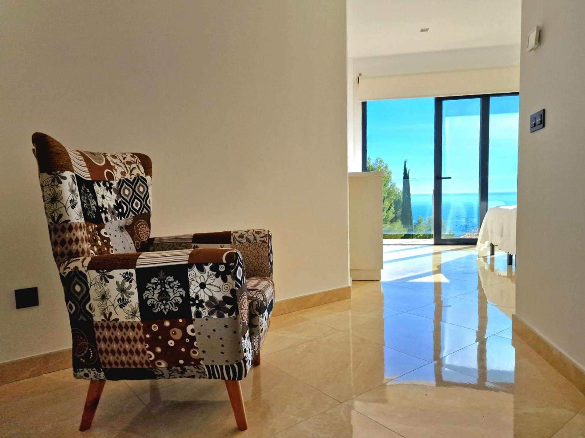 Villa Lujo Con Vistas Al Mar Villa Dulcinea By El Conserje, Cerca Del Puerto Y Sus Servicios 哈维亚 外观 照片