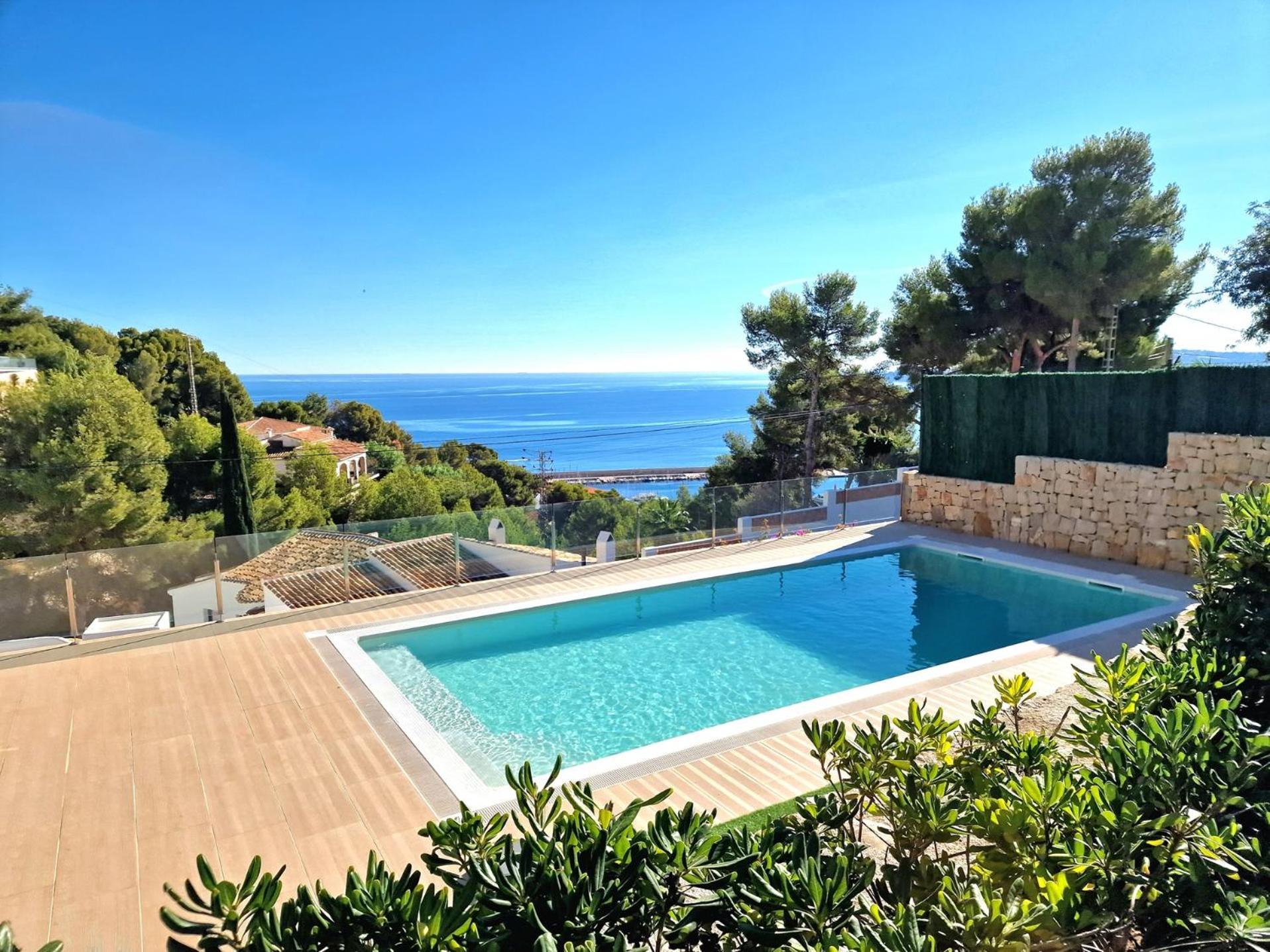 Villa Lujo Con Vistas Al Mar Villa Dulcinea By El Conserje, Cerca Del Puerto Y Sus Servicios 哈维亚 外观 照片