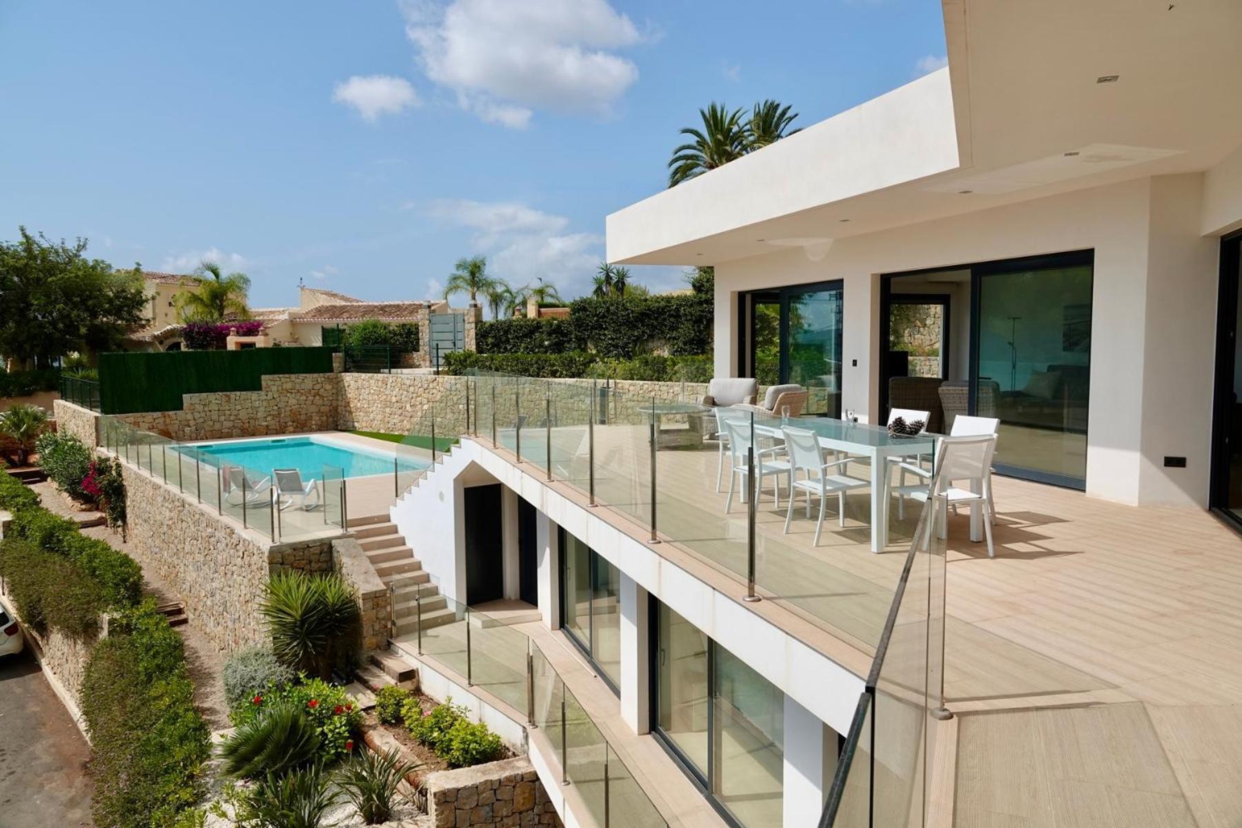 Villa Lujo Con Vistas Al Mar Villa Dulcinea By El Conserje, Cerca Del Puerto Y Sus Servicios 哈维亚 外观 照片