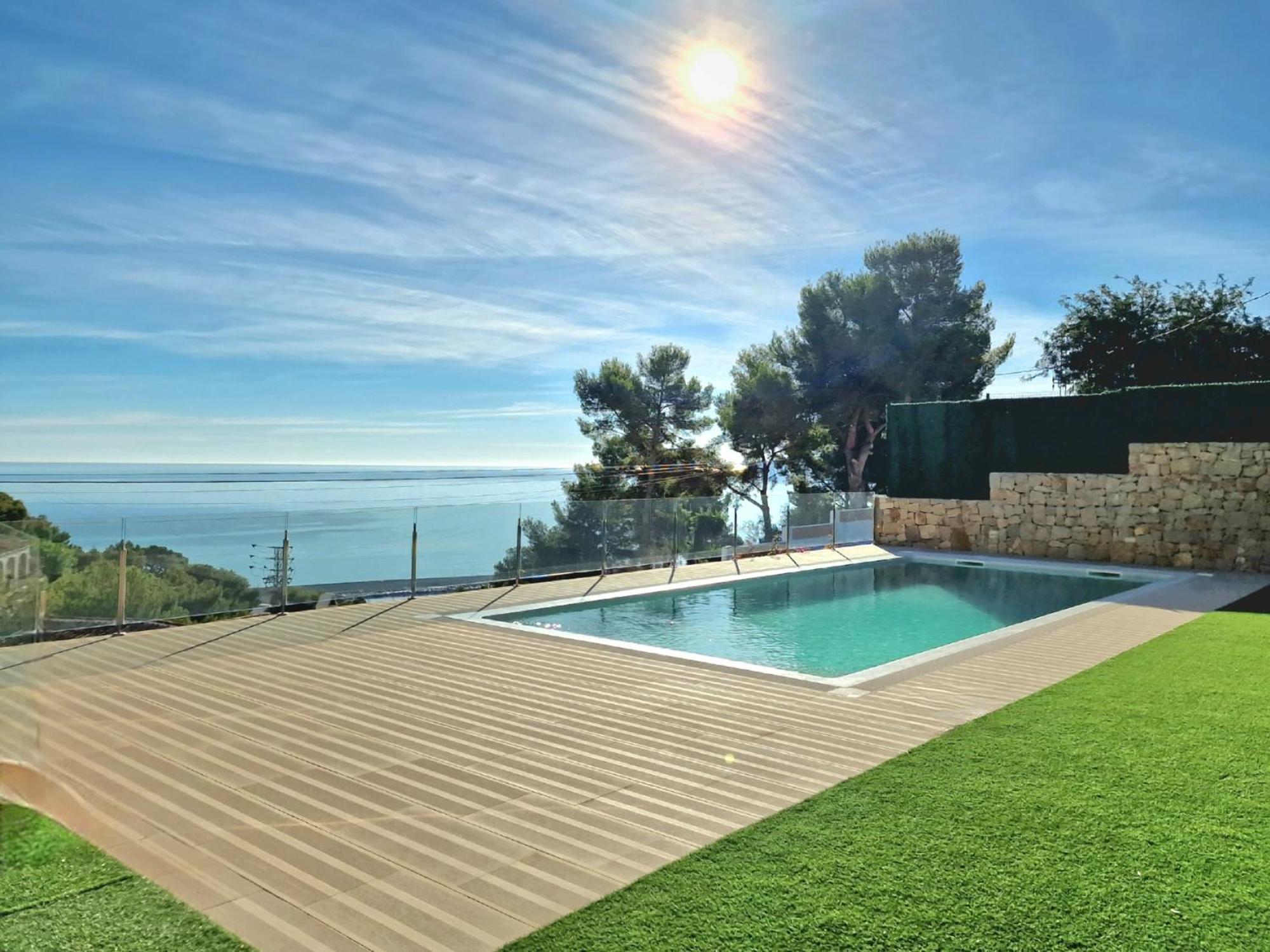 Villa Lujo Con Vistas Al Mar Villa Dulcinea By El Conserje, Cerca Del Puerto Y Sus Servicios 哈维亚 外观 照片